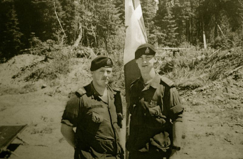 '94 RCAF Exercice Épervier, Survival training.